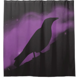 Der Rabe Duschvorhang