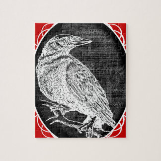 "Der Rabe" inspirierte grafischen Entwurf