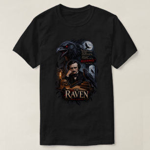 Der Rabe Nevermore Edgar Allan Poe T-Shirt