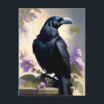 der Rabe Postkarte<br><div class="desc">der Rabe</div>