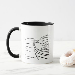 Der Rabe 🐦⬛ und Noahs Arche Tasse