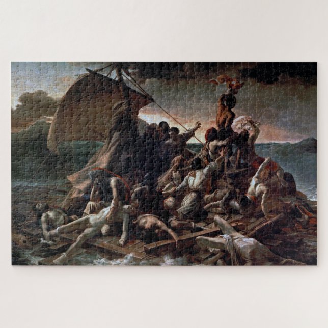 Der Raft der Medusa, Theodore Gericault (Horizontal)