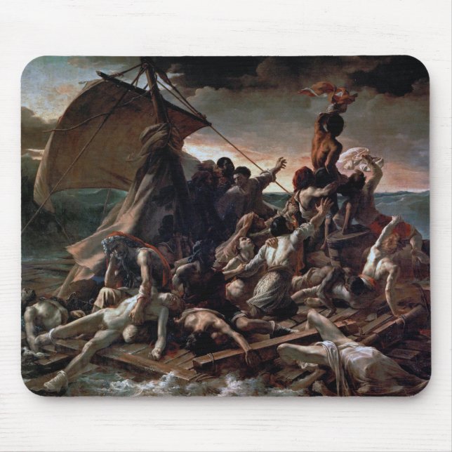 Der Raft der Medusa, Theodore Gericault Mousepad (Vorne)