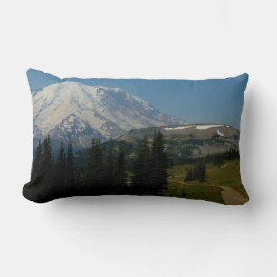 Der Rainier vom Sourdough Ridge Trail Lendenkissen