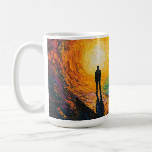 Der Rand der Dimension Kaffeetasse
