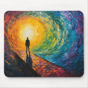 Der Rand der Dimension Mousepad