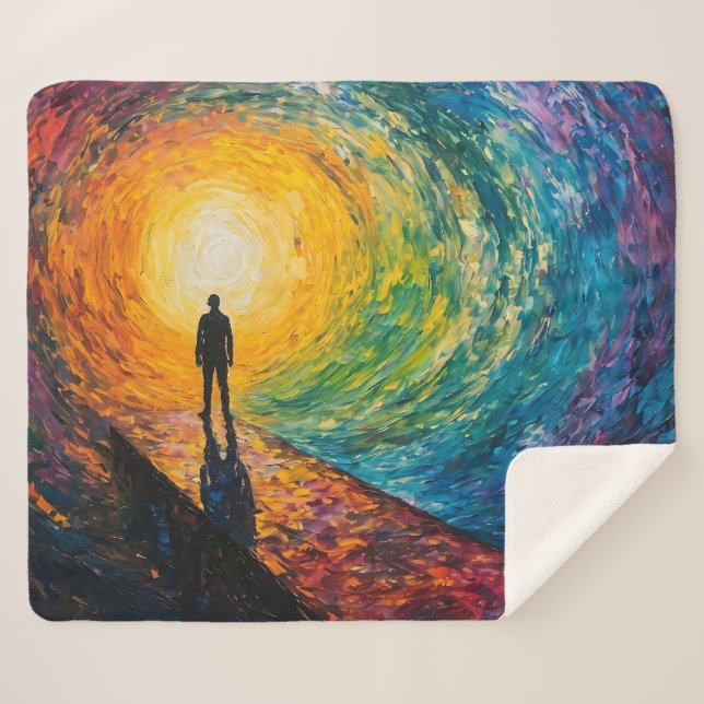 Der Rand der Dimension Sherpadecke (Vorderseite (Horizontal))