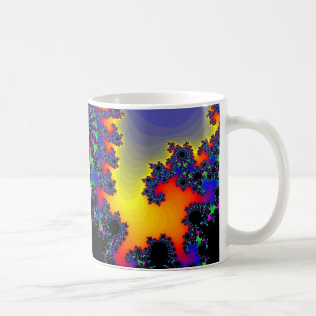 Der Rand des Fraktals: Kaffeetasse (Rechts)