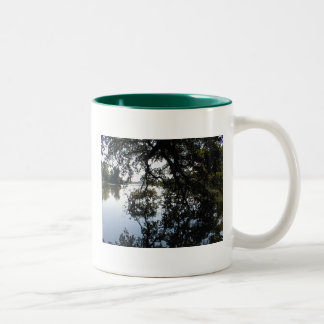 Der Rand-Tasse des Sees Zweifarbige Tasse