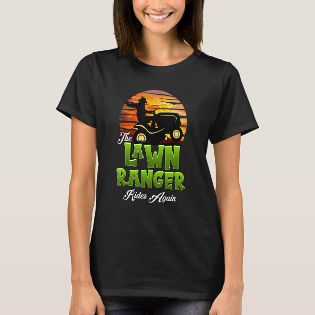 Der Ranger auf dem Rasen fährt wieder T-Shirt (Vorderseite)