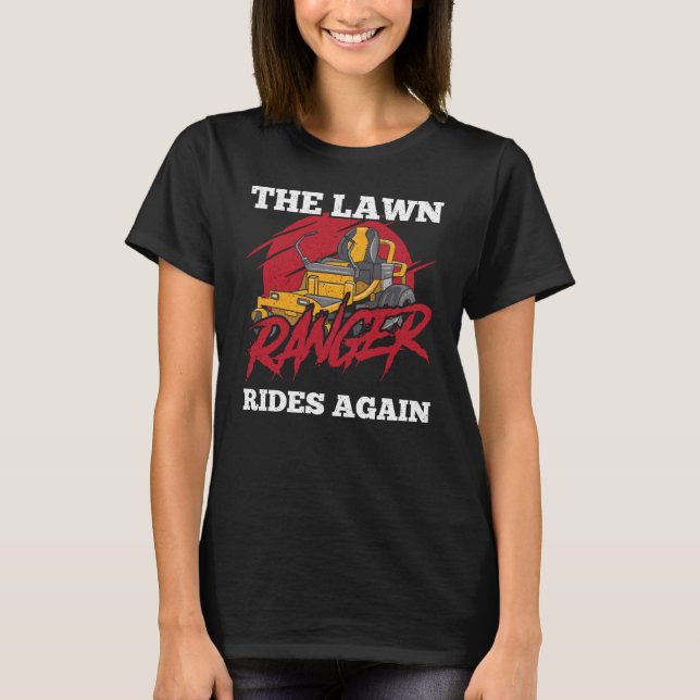 Der Ranger-Traktor für Landschaftsschutzmäher T-Shirt (Vorderseite)