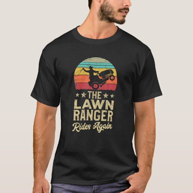 Der Ranger - Vintag - Rasenmäher T-Shirt (Vorderseite)