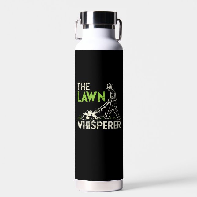 Der Rasenflüsterer Trinkflasche (Vorne)