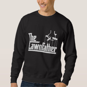 Der Rasenvater - Geschenk zum Rasenmähen Sweatshirt