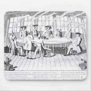 Der Rat des Krieges im Jahre 1756 Mousepad