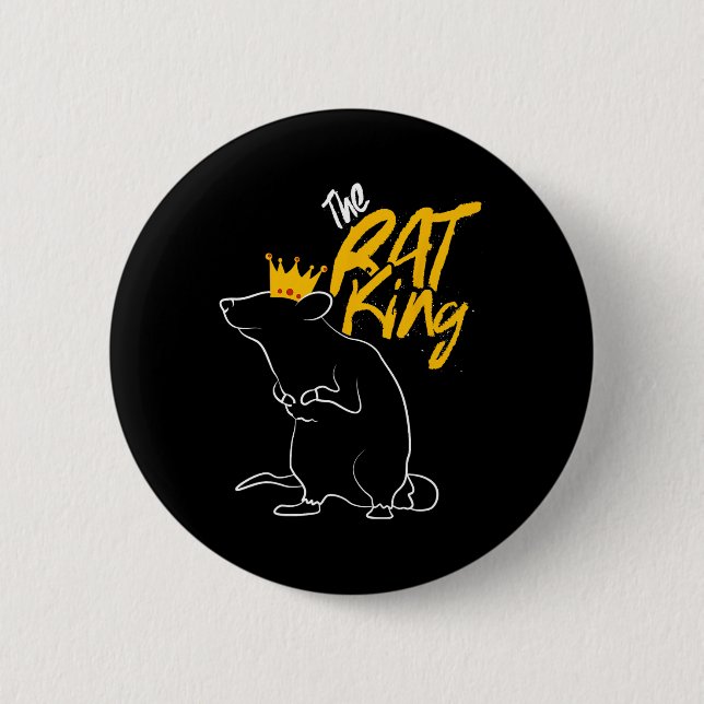 Der Rat King T Button (Vorderseite)