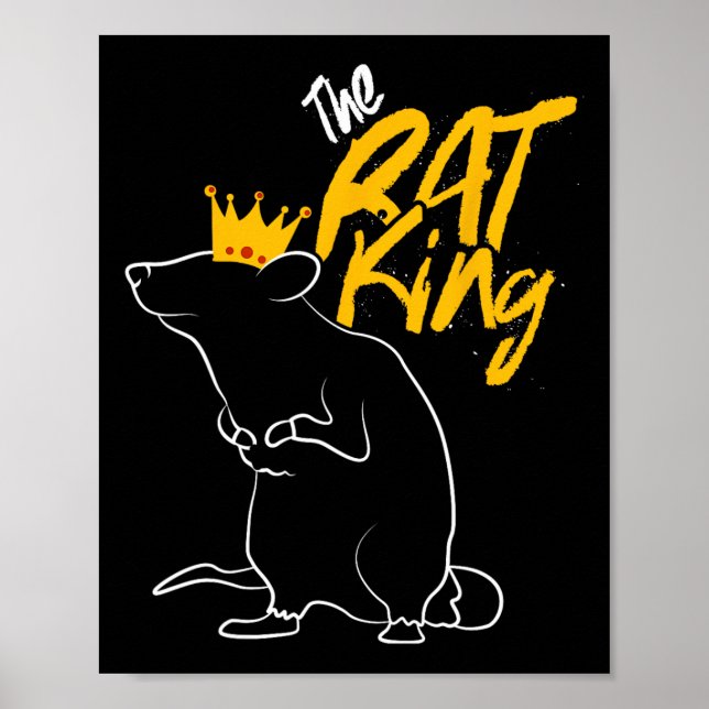 Der Rat King T Poster (Vorne)