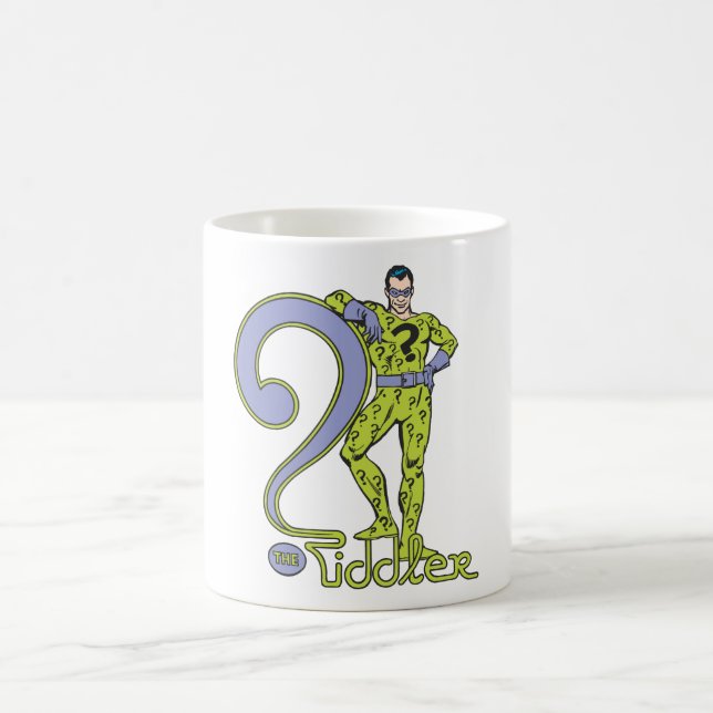Der Rätselknacker & Logo Green Kaffeetasse (Mittel)
