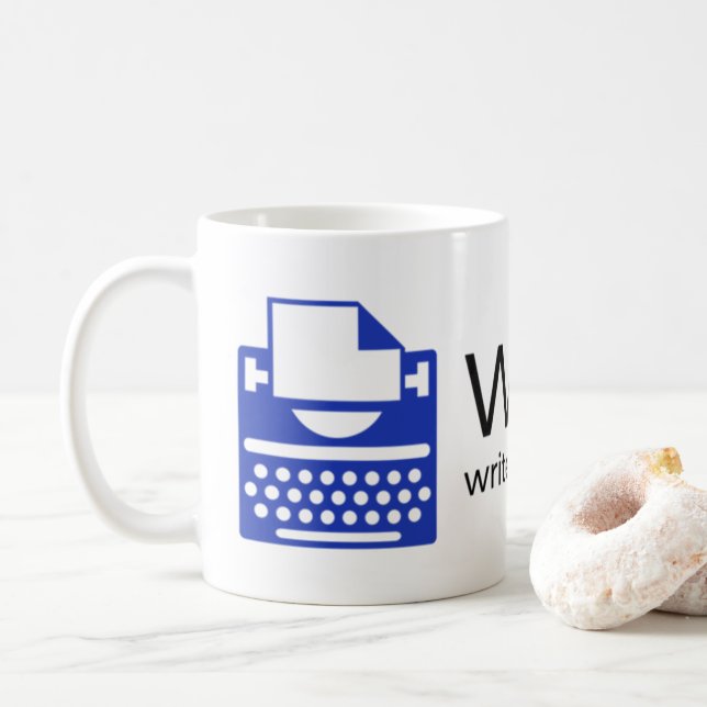 Der Raum der Verfasser der Boston-Logo-Tasse Kaffeetasse (Mit Donut)