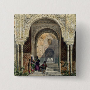 Der Raum der zwei Schwestern im Alhambra, Grana Button
