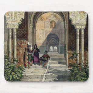 Der Raum der zwei Schwestern im Alhambra, Grana Mousepad