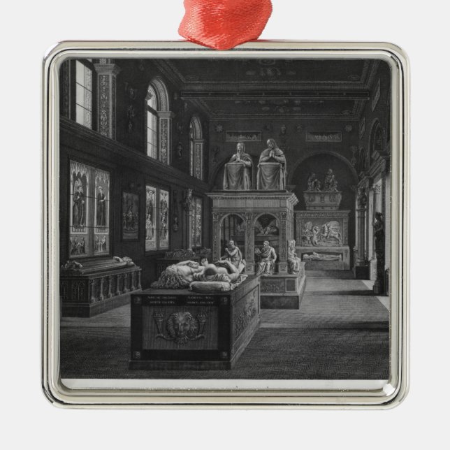 Der Raum des 15. Jahrhunderts, Musee DES-Monumente Silbernes Ornament (Vorne)