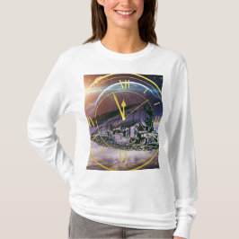 Der Raumzug fährt durch die Zeit T-Shirt