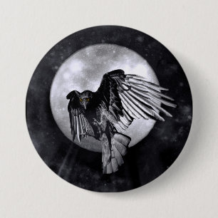 Der Raven oder die Crow Button