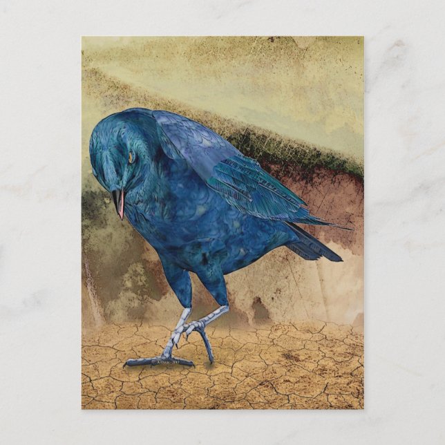 Der Raven ruft mich an! Postkarte (Vorderseite)