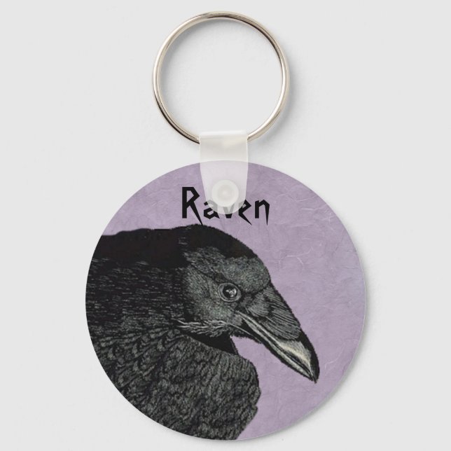 Der Raven-Schlüsselanhänger Schlüsselanhänger (Vorderseite)