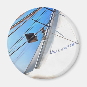 Der Realist passt die Segel-Kunst an Magnet
