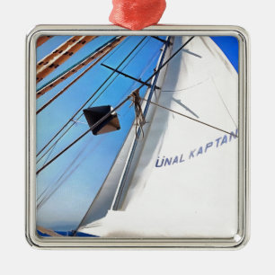 Der Realist passt die Segel-Kunst an Ornament Aus Metall