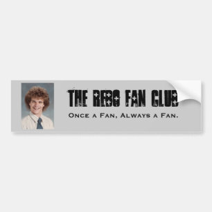 Der Rebo Fanclub, einmal ein Fan, Alwa… Autoaufkleber