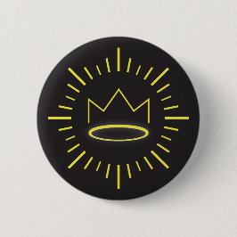 Der rechtschaffene Königknopf Button