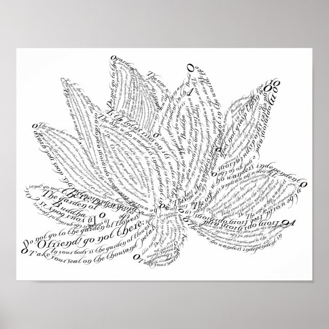 Der redende Lotus Poster (Vorne)