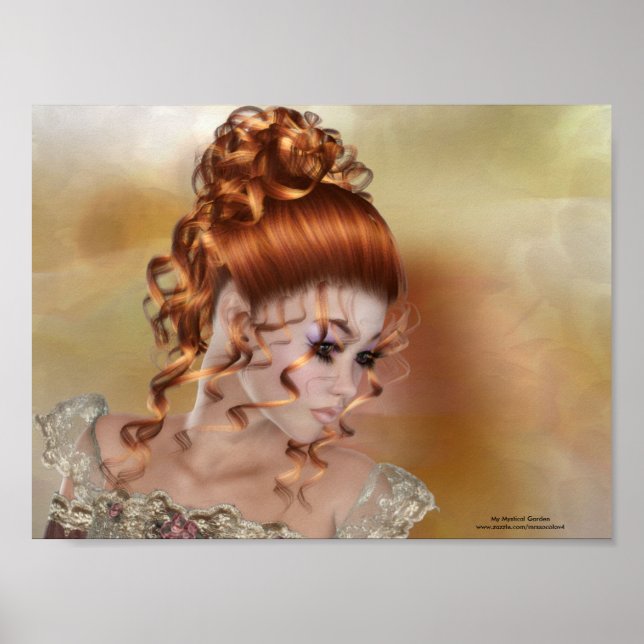 Der Redhead - Schönes Fantasy Themed Poster (Vorne)