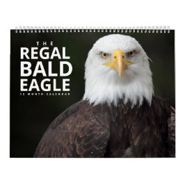 Der Regal Bald Eagle Kalender