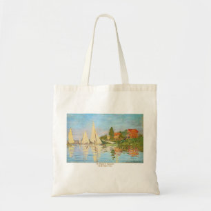 Der Regatta in Argenteuil durch Claude Monet Tragetasche