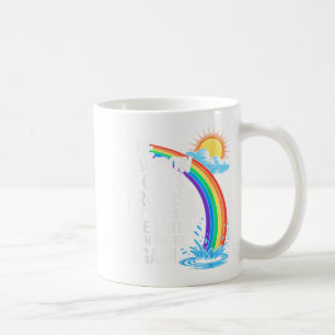 Der Regenbogen ist Gottes Versprechen Christlichen Kaffeetasse