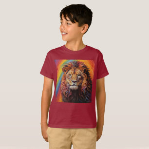 der Regenbogen-Löwe T-Shirt