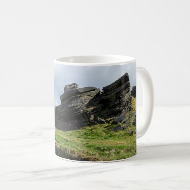 Der Regenstein, Blackstone Edge Kaffeetasse (VorderseiteRechts)