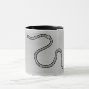 Der Regenwurm Tasse