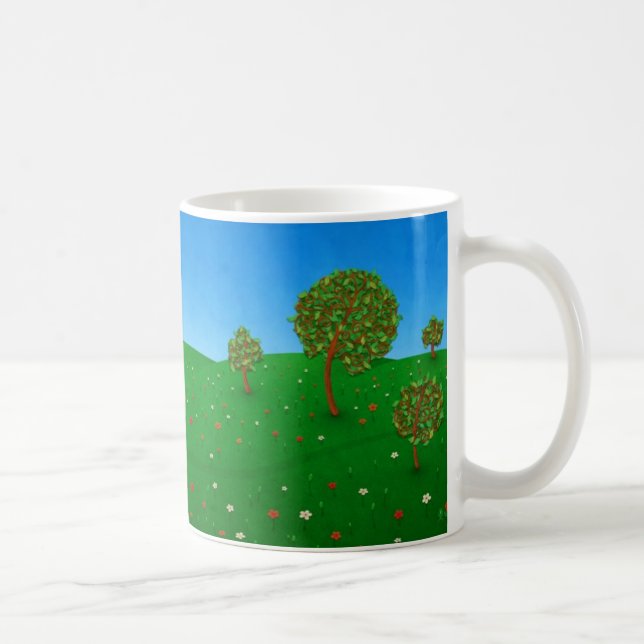 Der reisende Baum Kaffeetasse (Rechts)