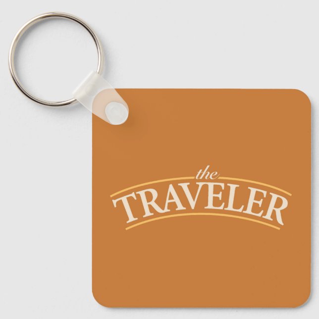 Der Reisende Schlüsselanhänger (Vorderseite)