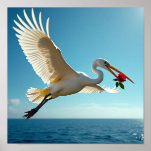 Der reisende Vogel Poster