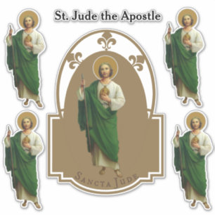 Der religiöse hl. Jude der Apostel Jesu Aufkleber