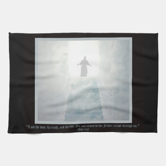 Der religiöse Weg Geschirrtuch (Horizontal)