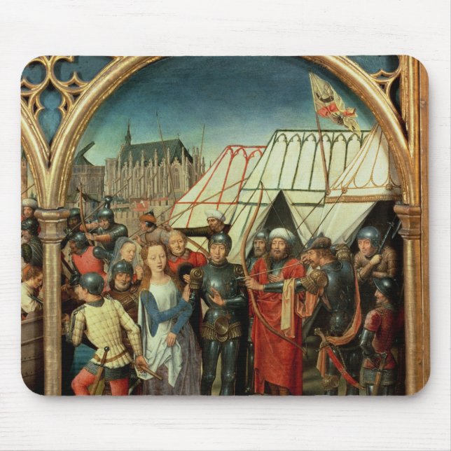 Der Reliquary von St Ursula, 1489 Mousepad (Vorne)