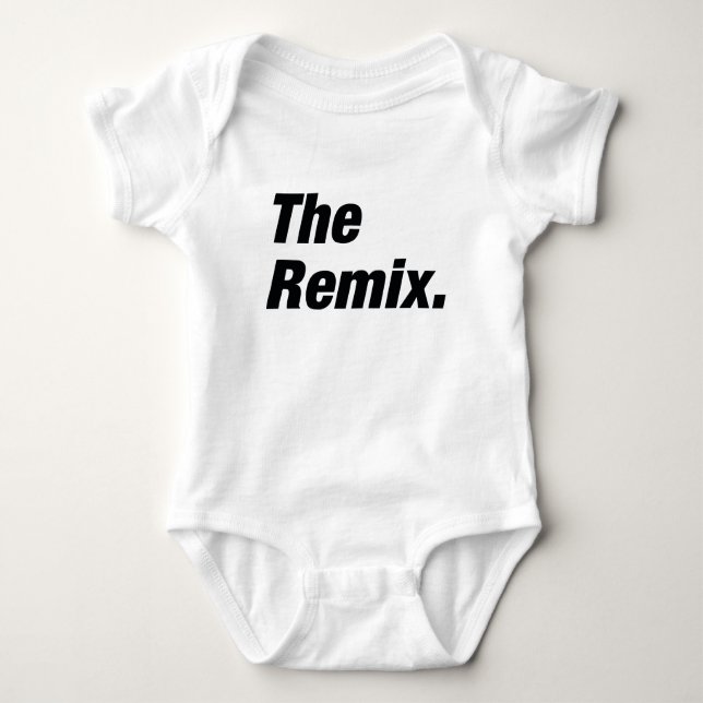 Der Remix Baby Strampler (Vorderseite)