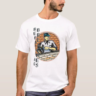 Der Reparaturhauer des Bruches T-Shirt